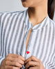 The Mandarin Collar Set - Charcoal