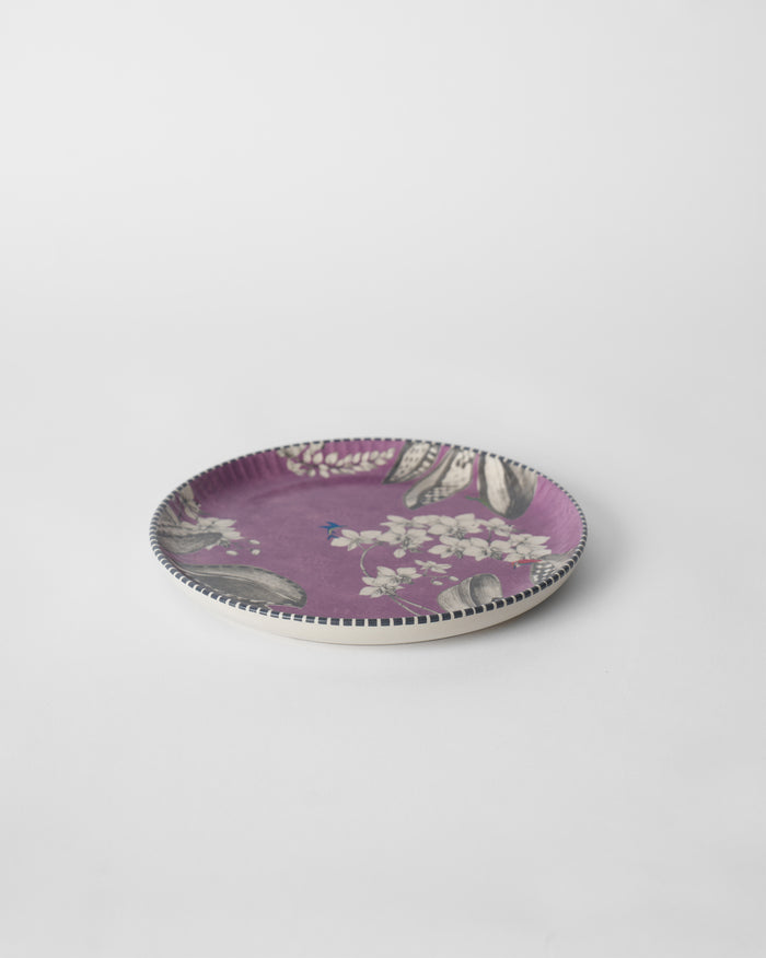 Reesha Quarter Plate - lavender