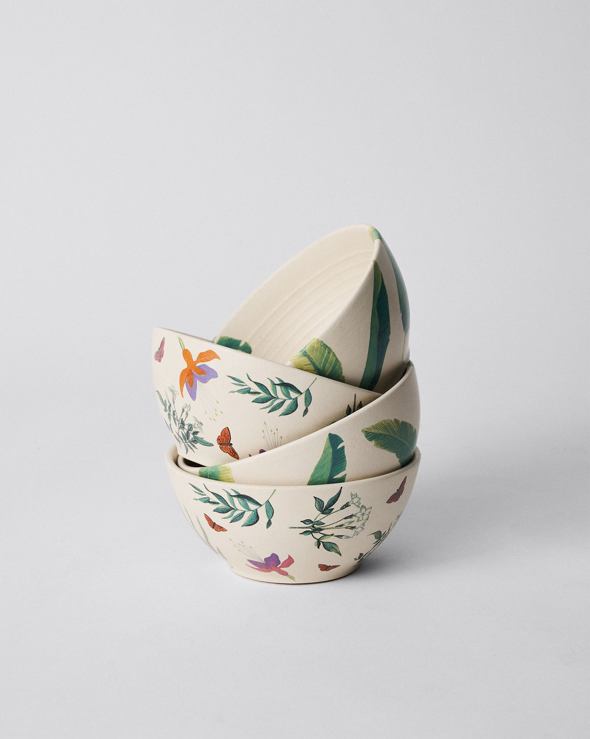 Ceylon Garden Cereal Bowl Set