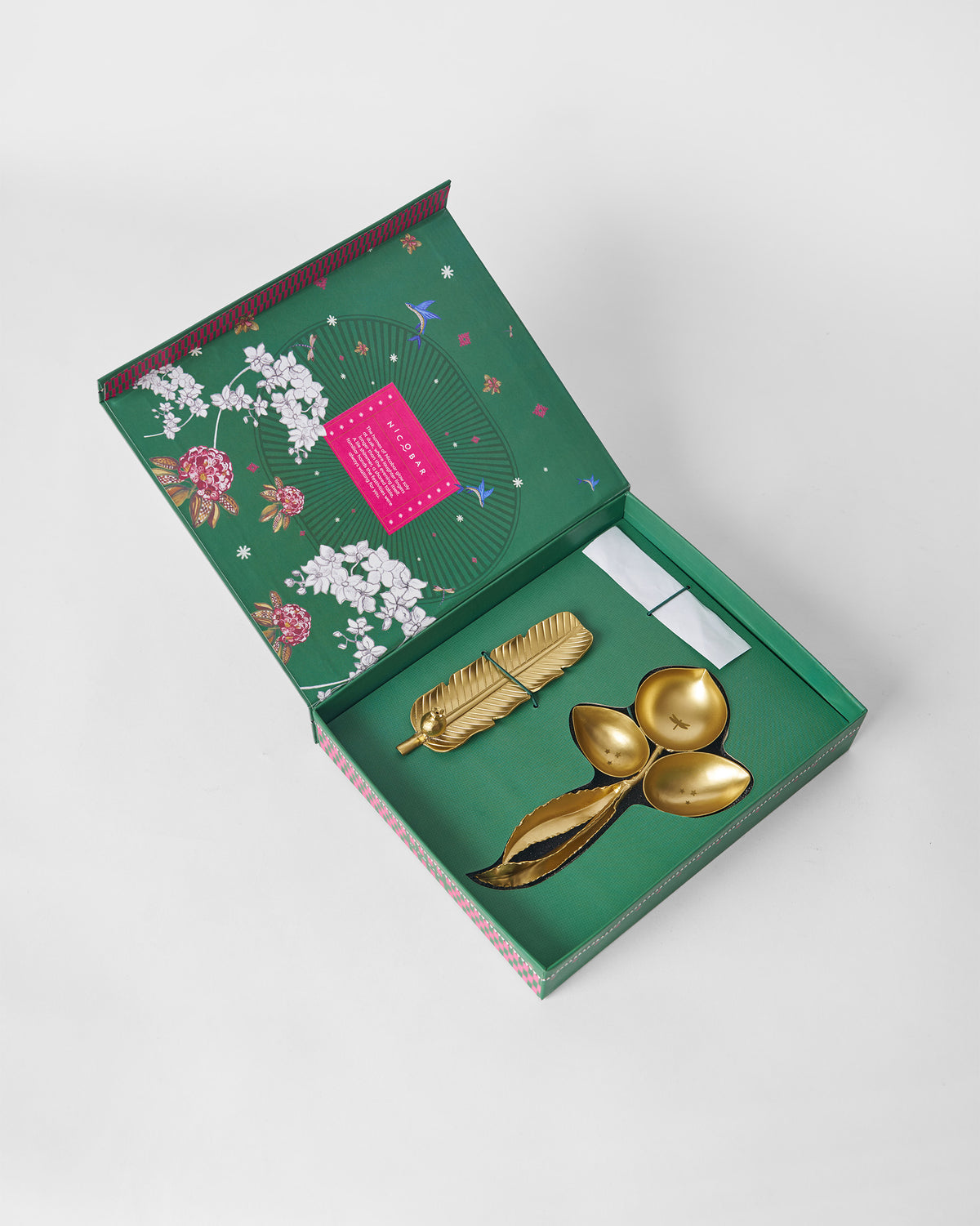 Taal Gift Set - Incense holder, diya and incense sticks