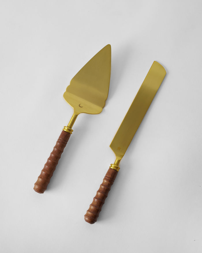 Vatika Cake Knife & Server