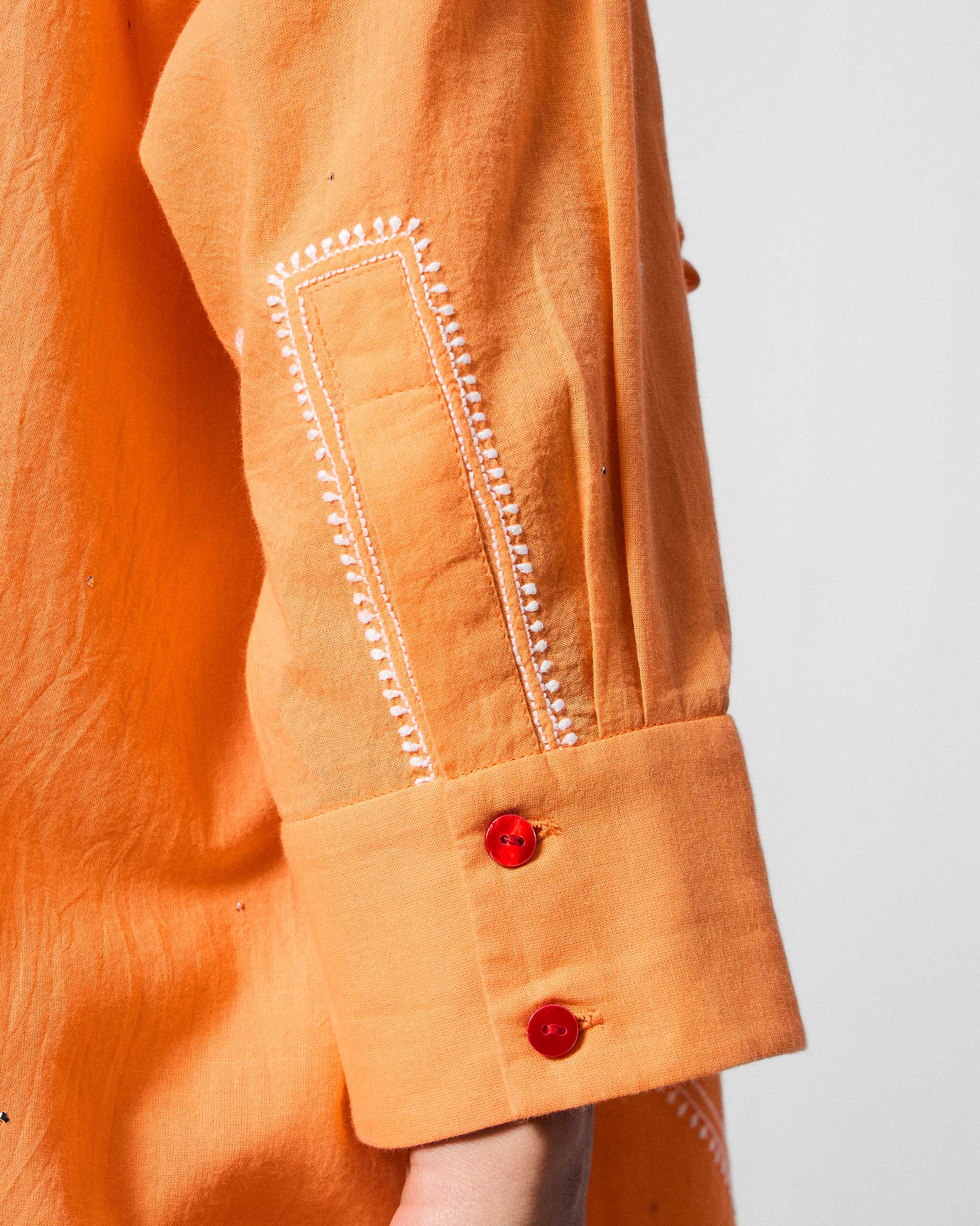 The Lazy Sunday Tunic Set - Orange