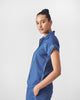 The Raglan Sleeves Shirt Set - Blue