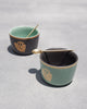 Frangipani Bowls with Spoons (Set of 2)