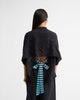 The Waterfall Shirt Set - Black