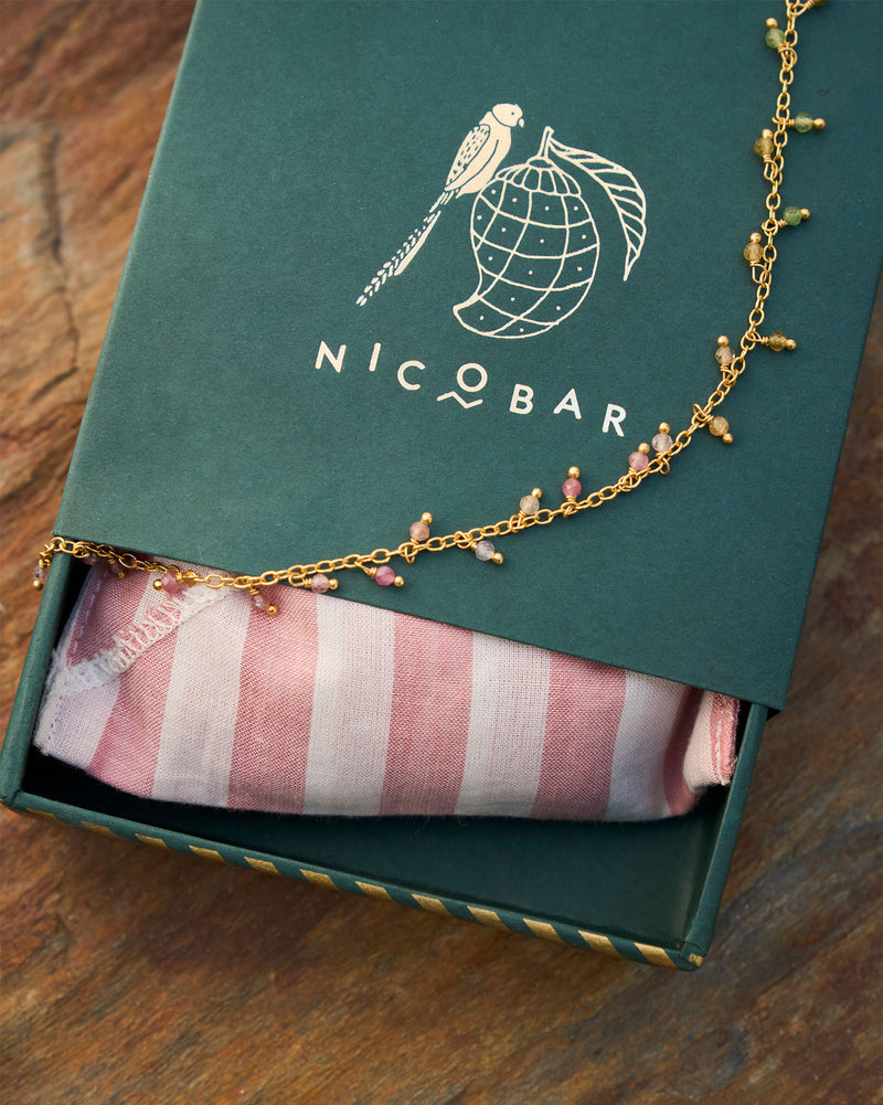 Tourmaline Necklace - Multi Color