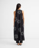 The Double Layer Kurta Set - Black Embroidered