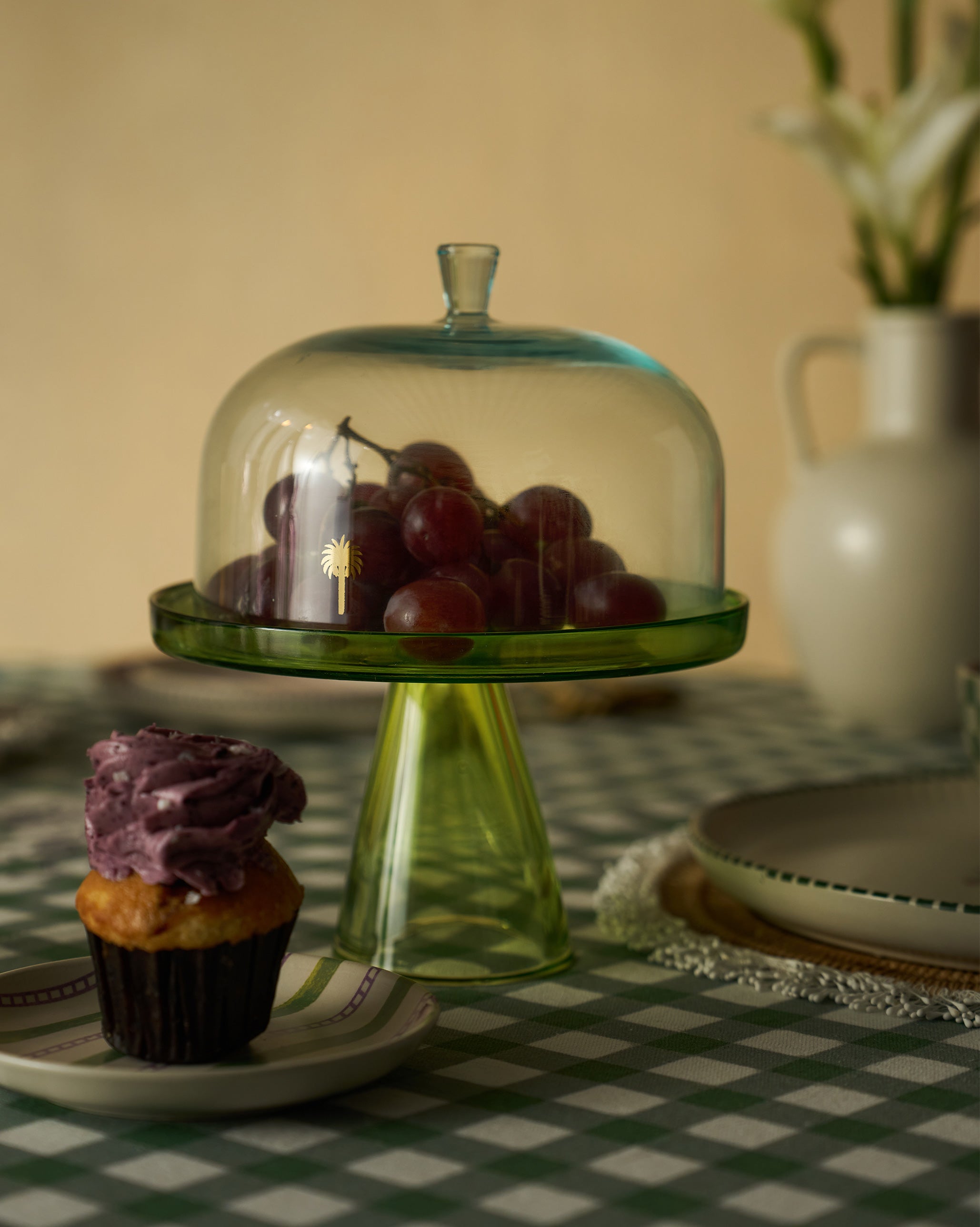 Phool Cake Stand - Charcoal – Nicobar