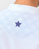 Short Sleeve Kurta Set - White & Fuchsia