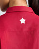 The Drop Armhole Shirt Set - Red