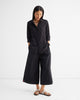 The Waterfall Shirt Set - Black
