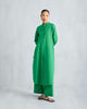 The Basic Long Length Kurta Set - Green
