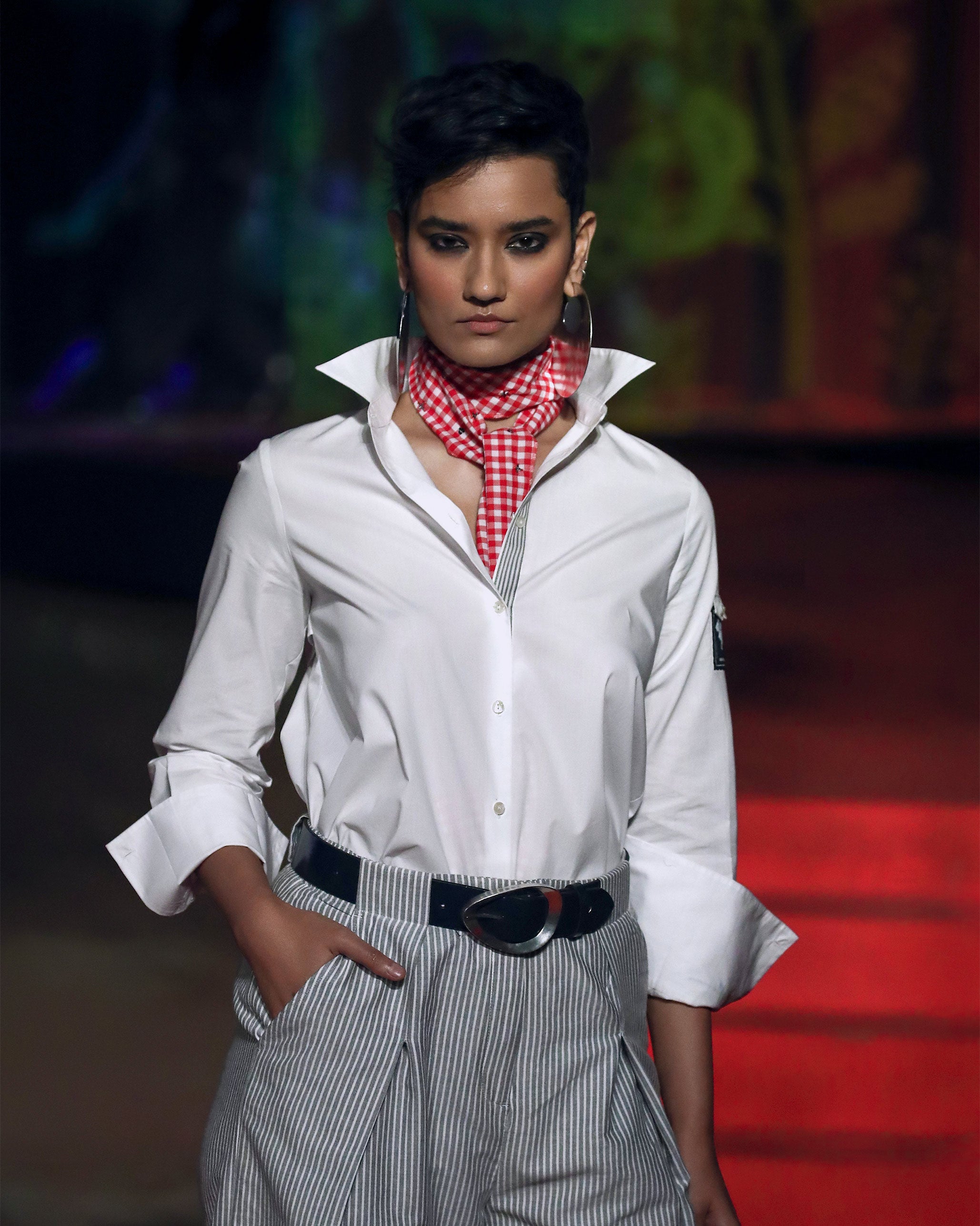 Trench Shirt - White