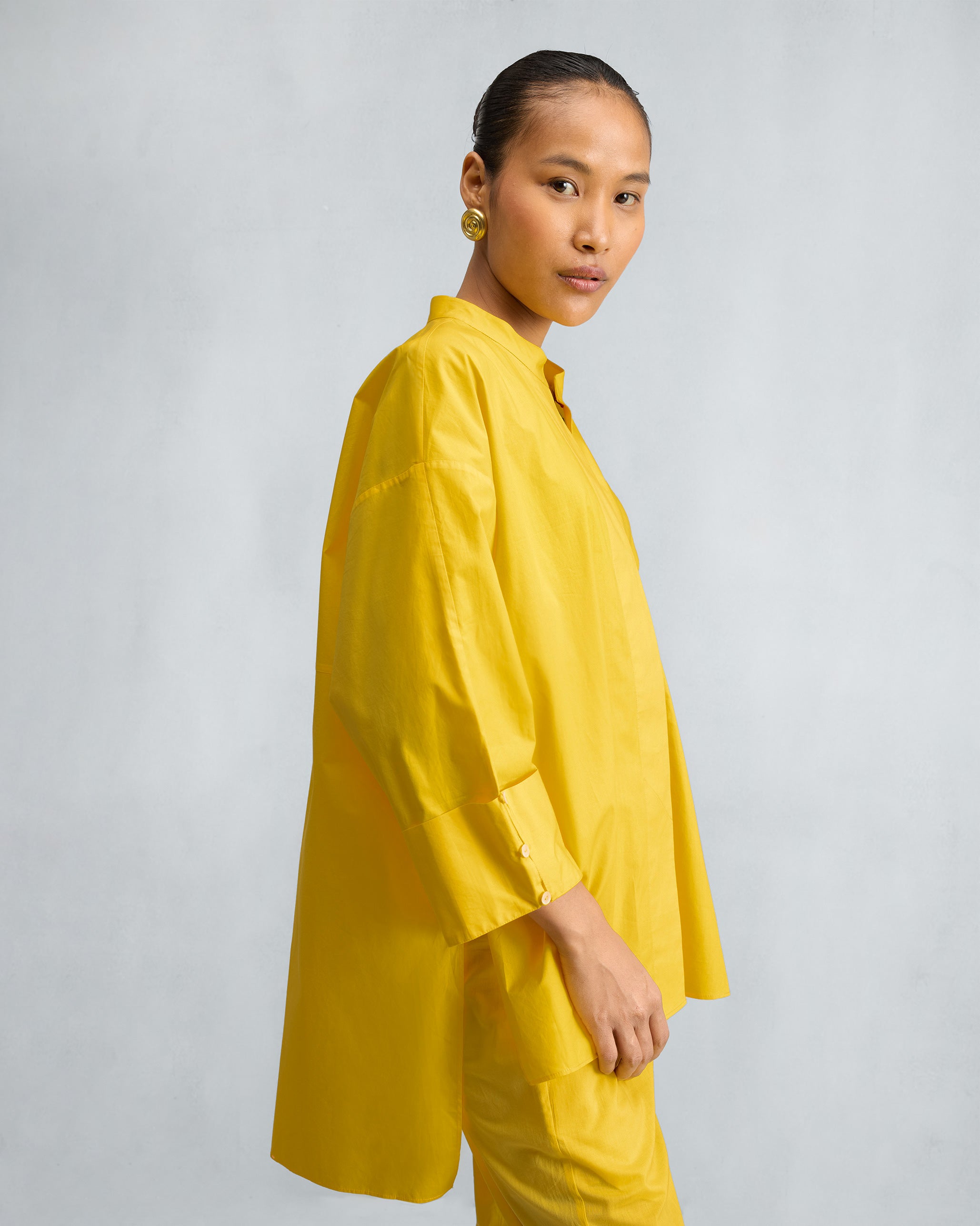 The Cirrus Shirt Set - Yellow