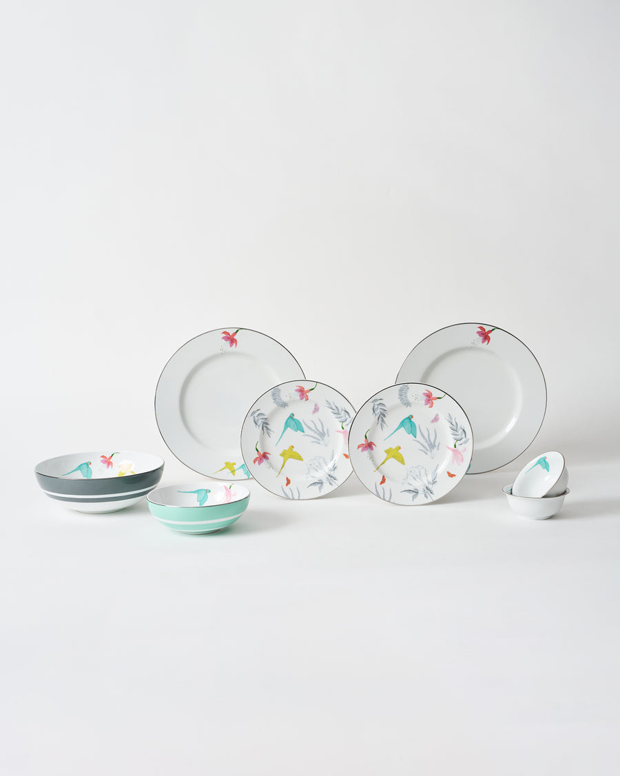 Every piece of the Botanical set.