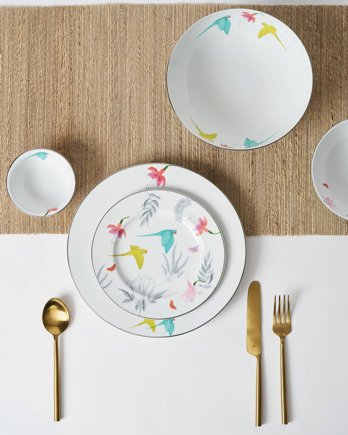Botanical Dinner set (Set of 2)