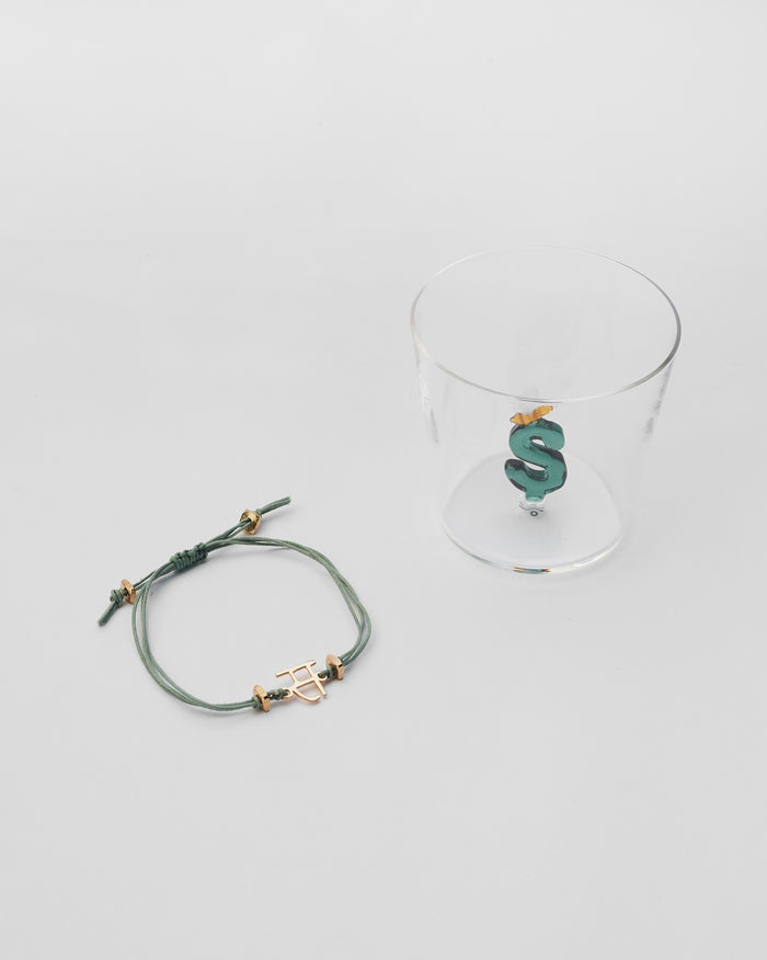 Alphabet S Rakhi Set