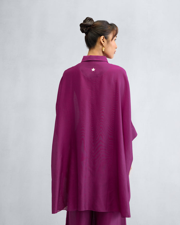 The Hala Tunic Set - Mulberry