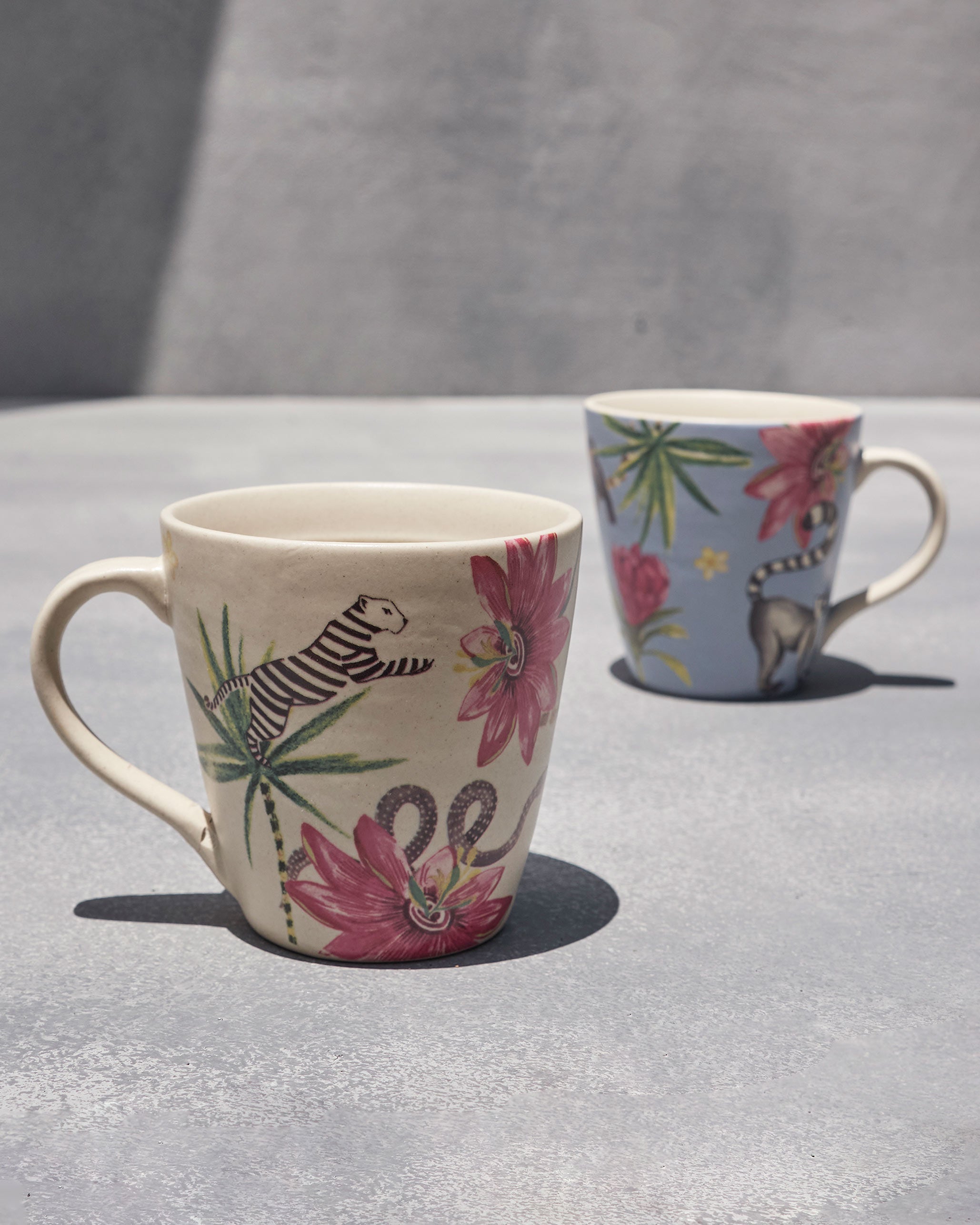 Lemur Mugs (Set of 2)