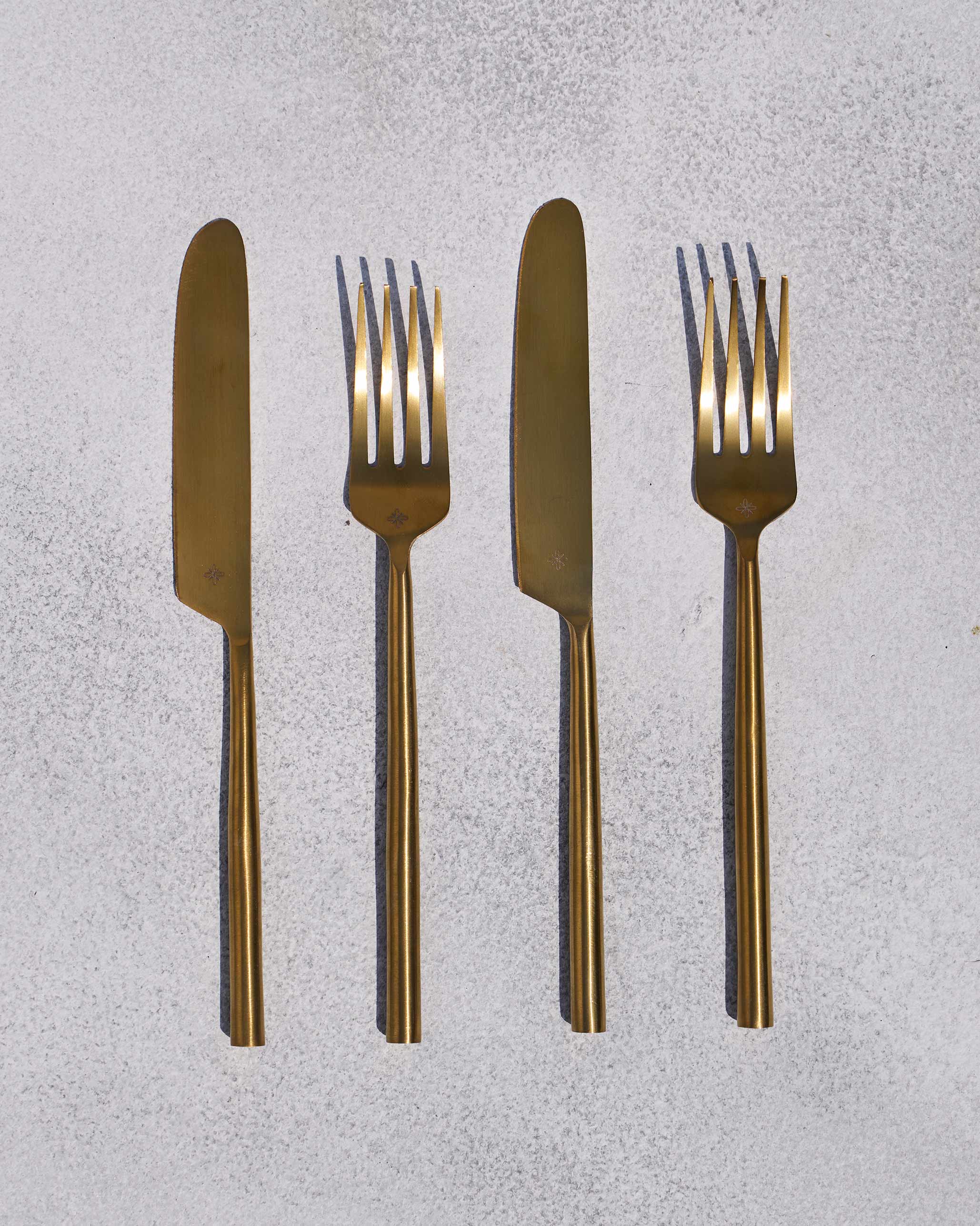 Brass Ele Dinner Set