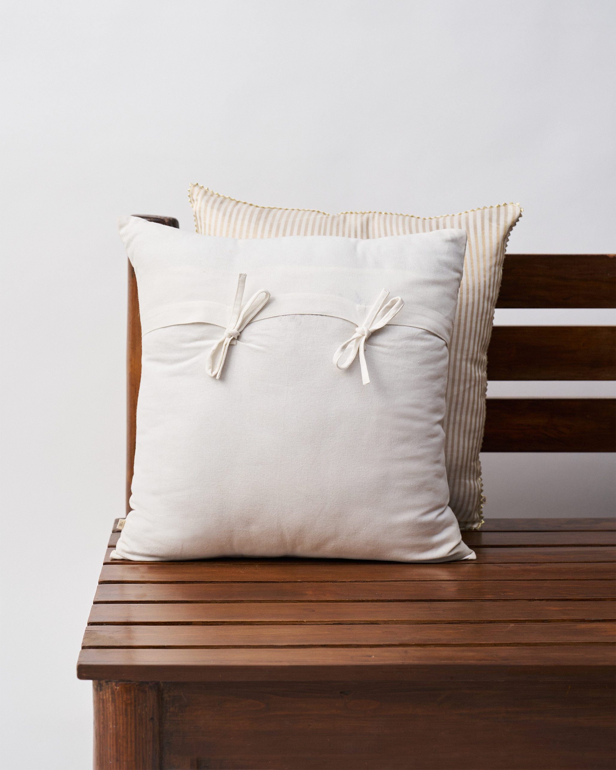 Golden Palm Cushion Cover