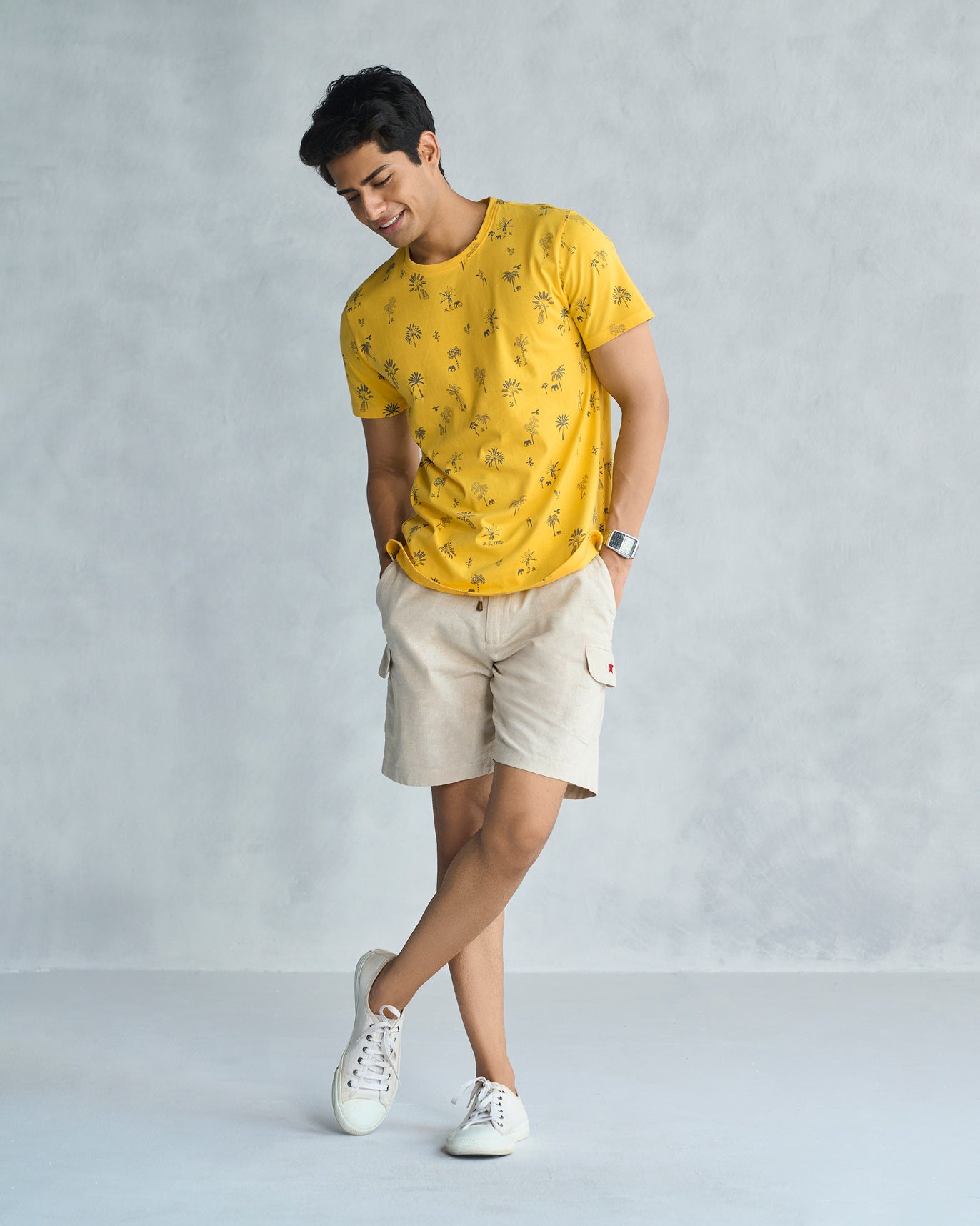 Jungle T-shirt - Yellow