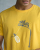 Monkey Moor T-shirt - Yellow