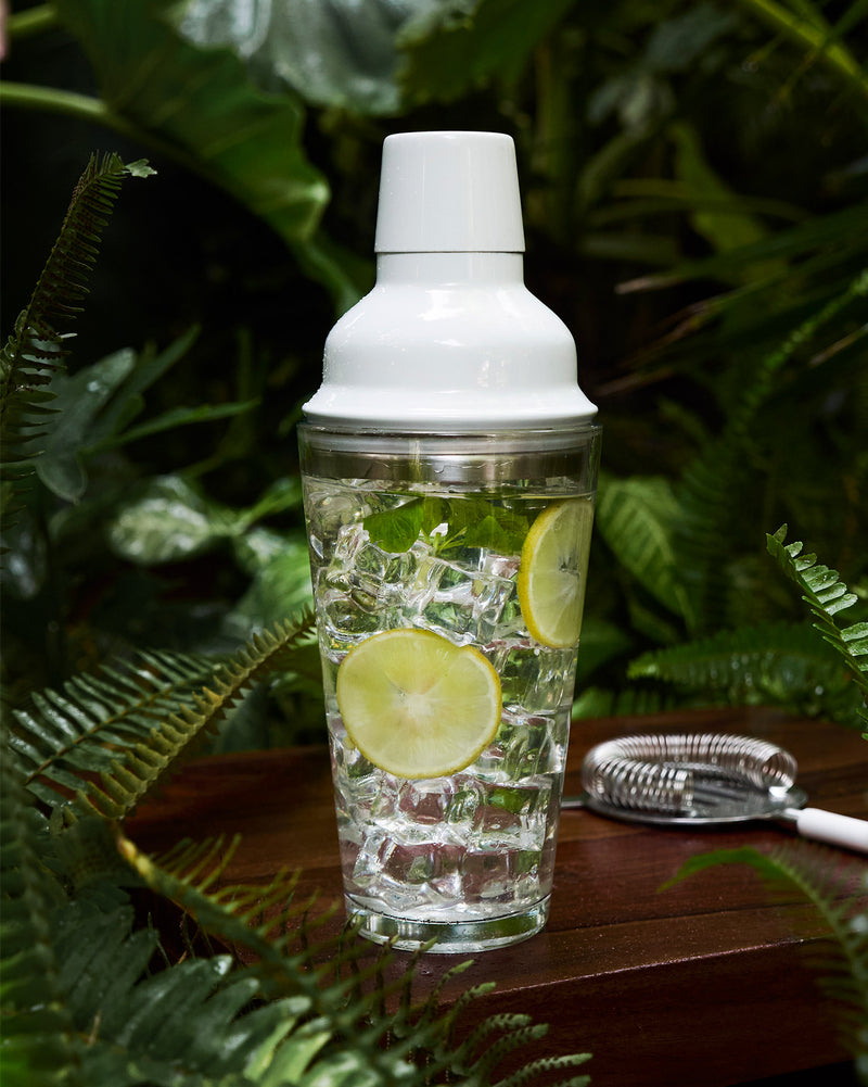 Riverside Cocktail Shaker - White