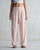 High Waist Pants - Pink & White