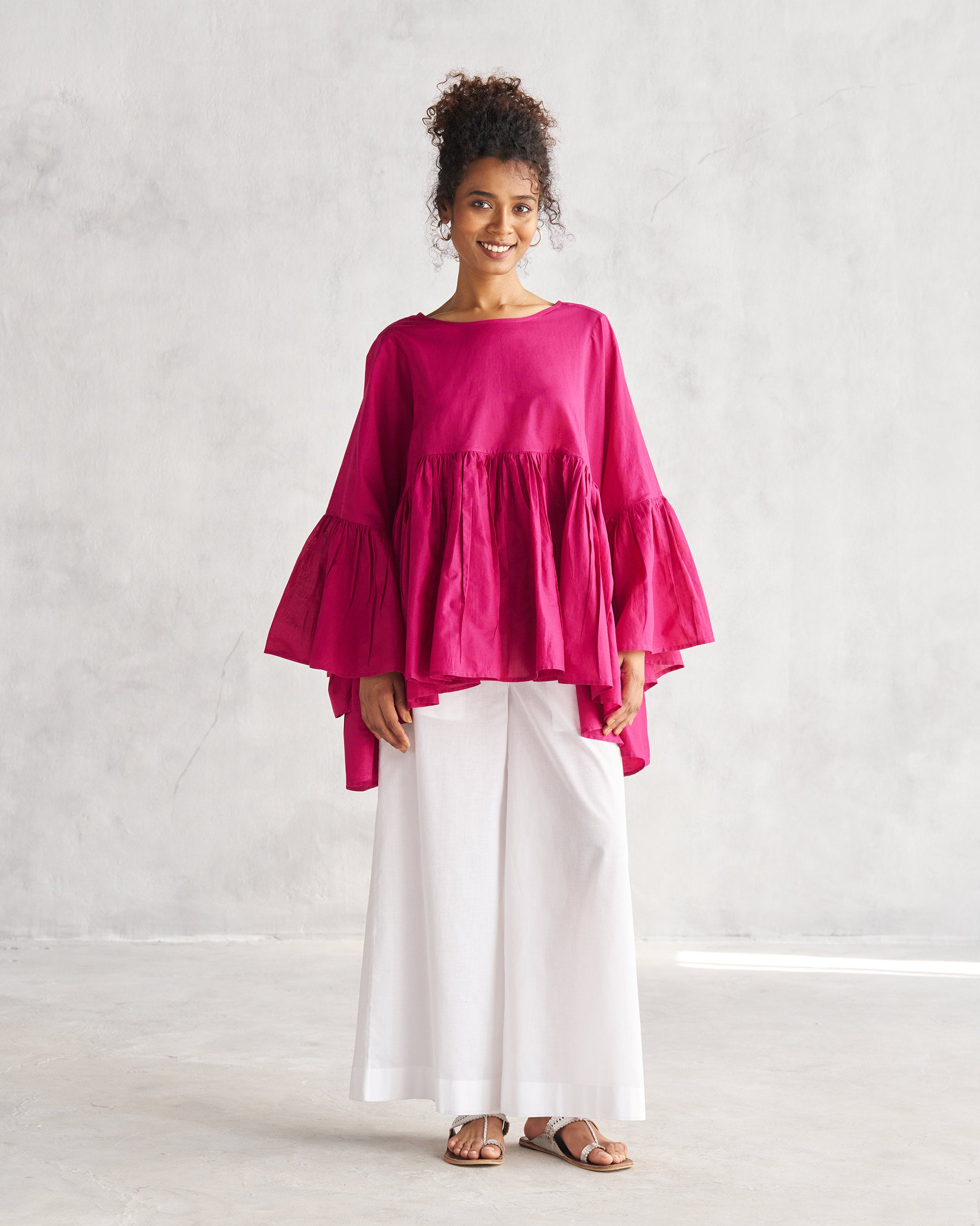 Frill Top - Berry