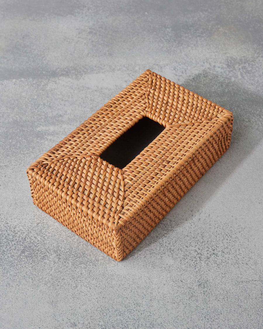 The rattan tissue cover from above.