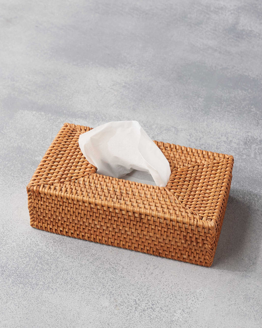 The tissue cover in use.