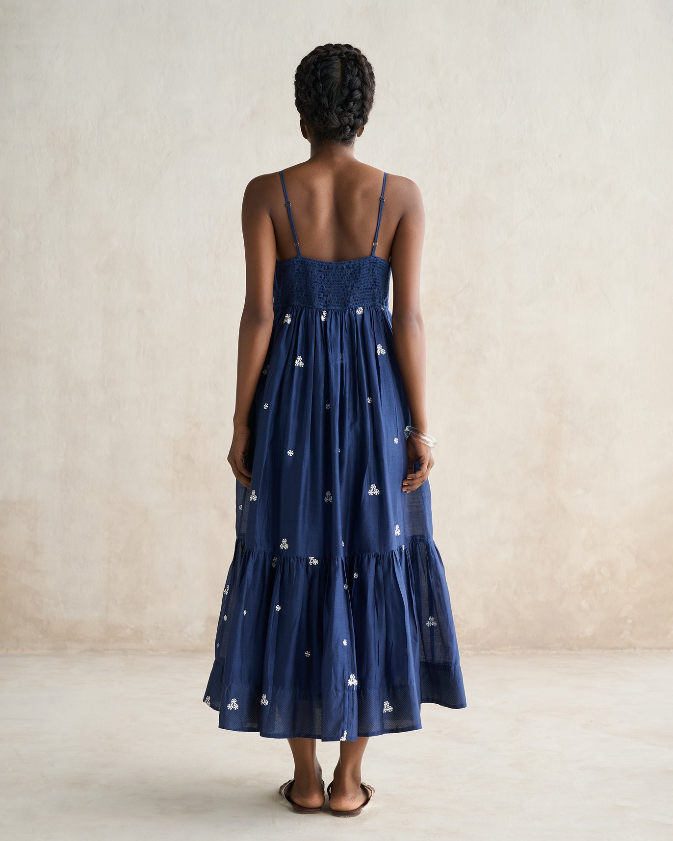 Sook Tier Dress - Electric Blue