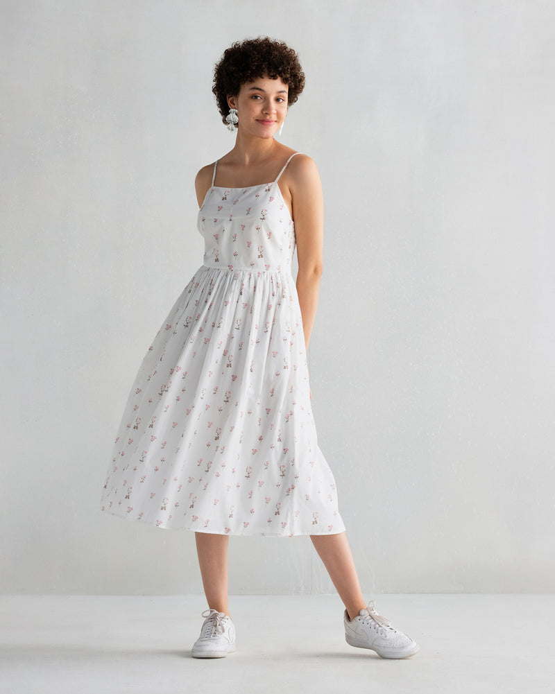 Dart Dress - Ivory