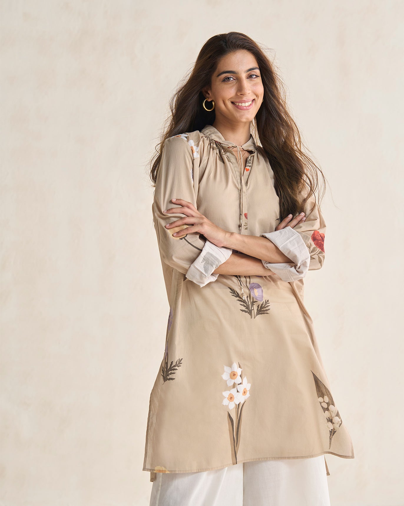 Boribo Highland Kurta - Beige