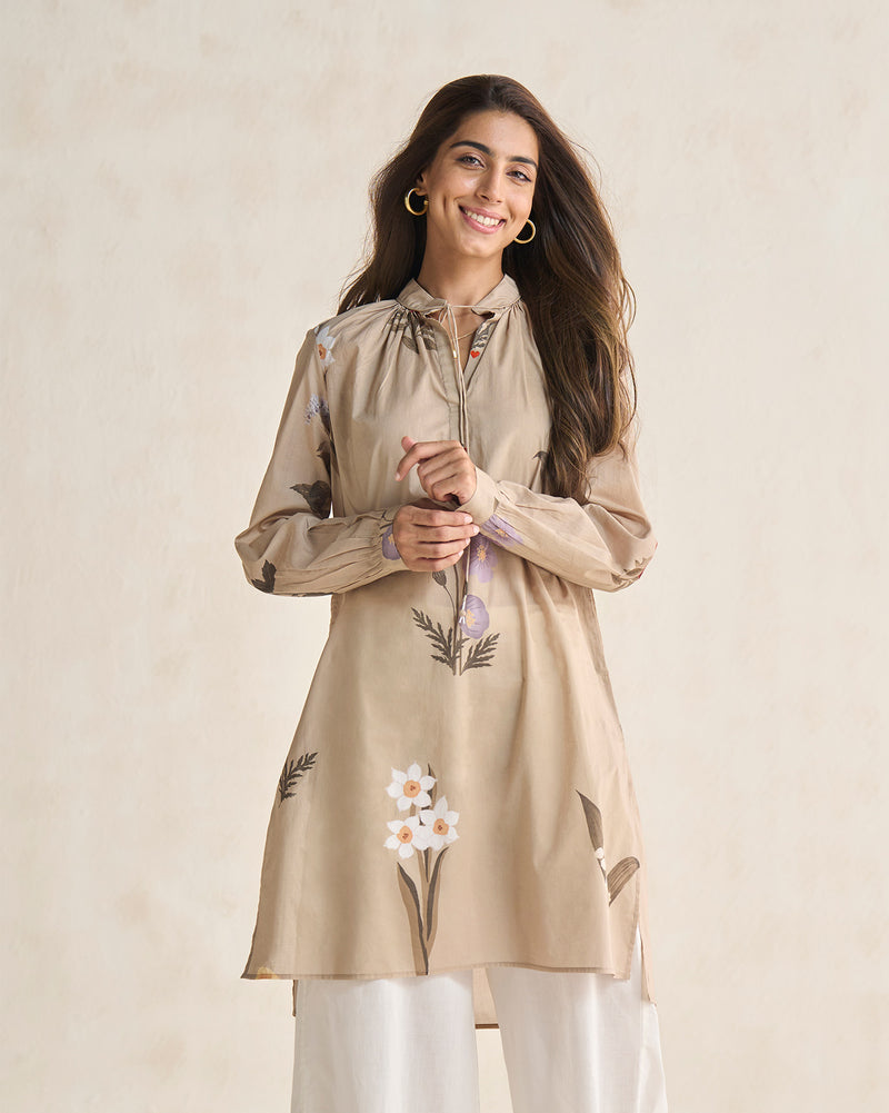 Boribo Highland Kurta - Beige