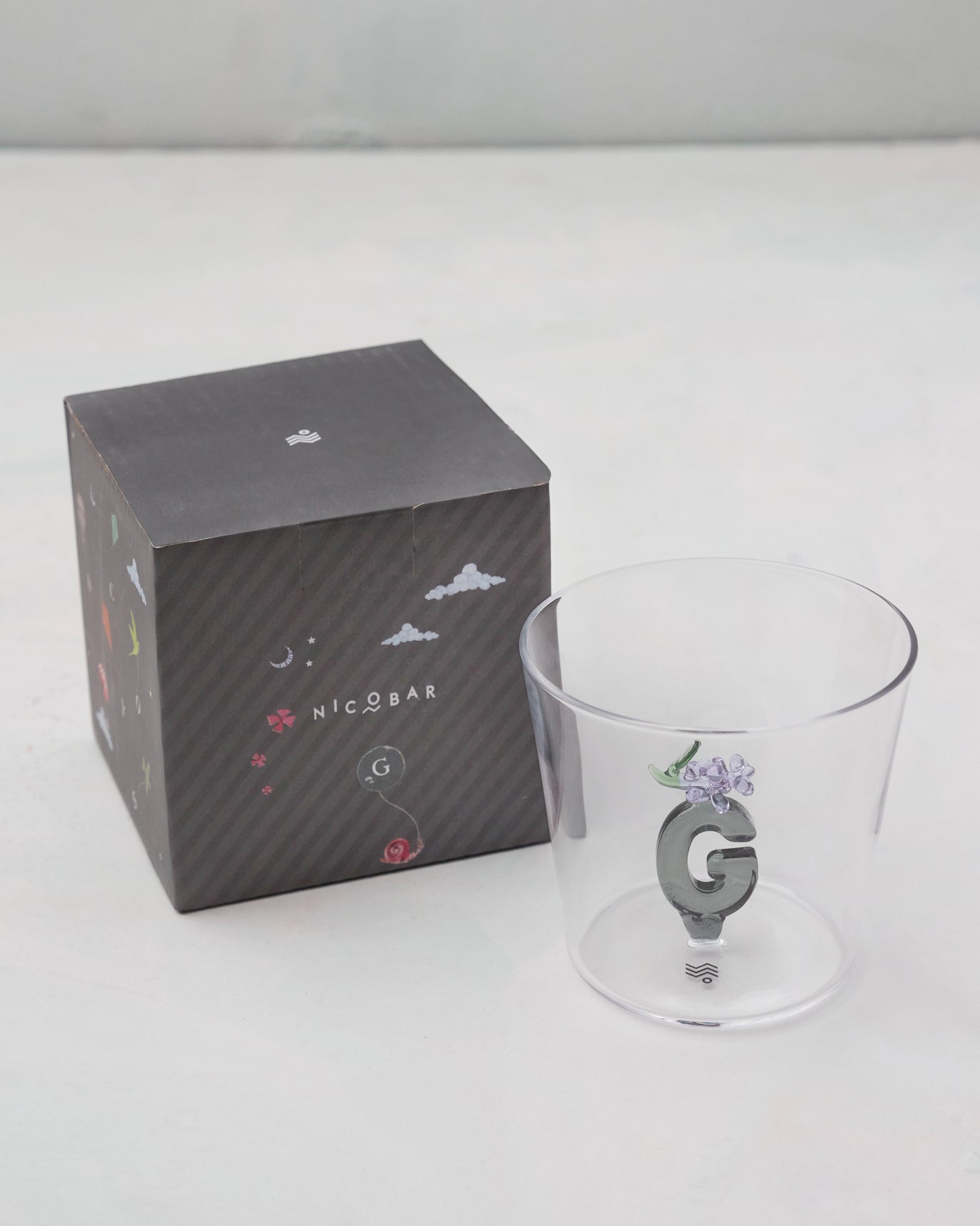 Alphabet Glass - G