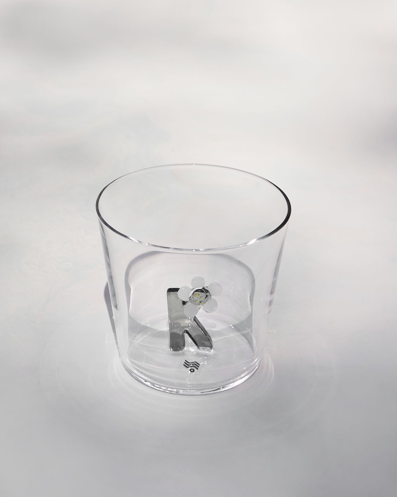 Alphabet Glass - K