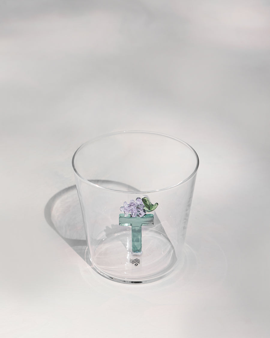 The T Alphabet Glass.
