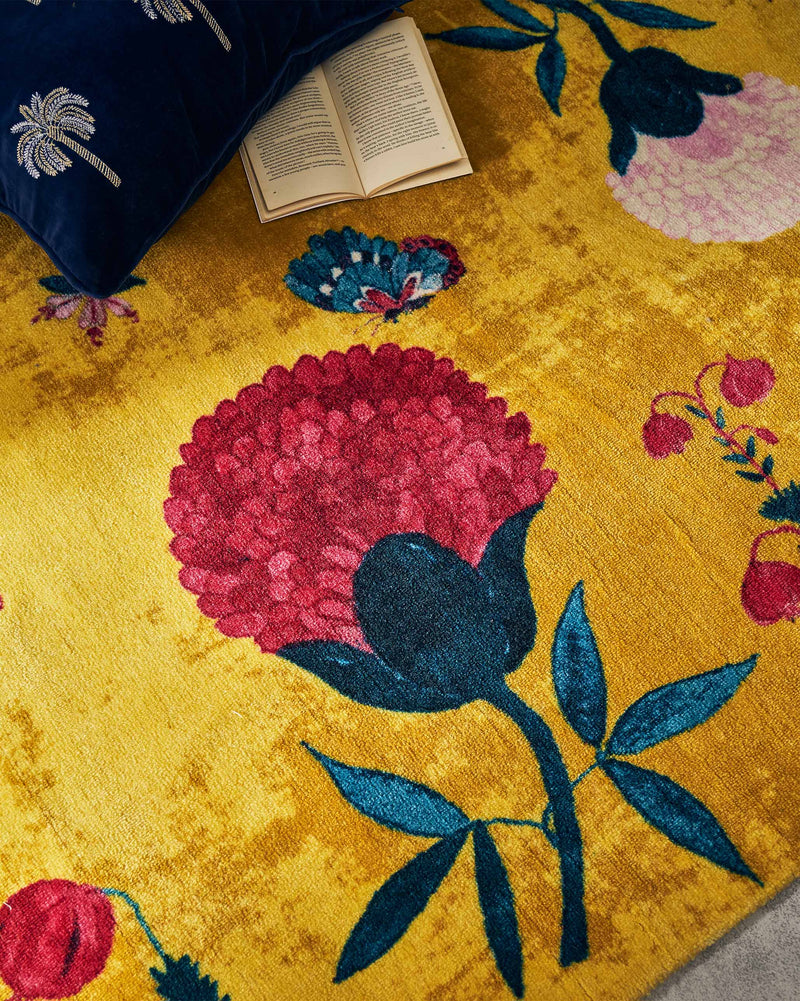 Woodland Rug - Yellow