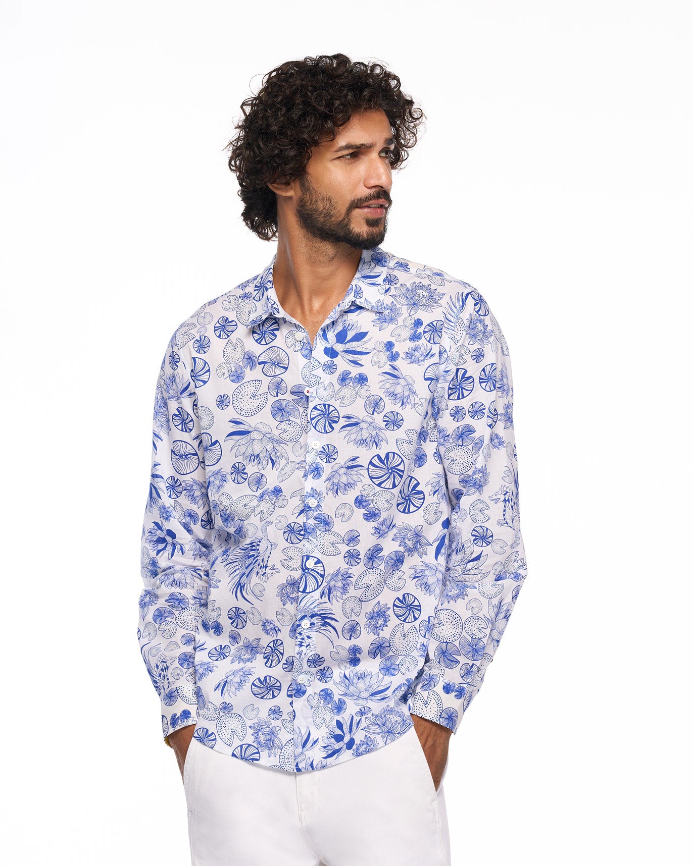 Hakuna Shirt - Blue & White