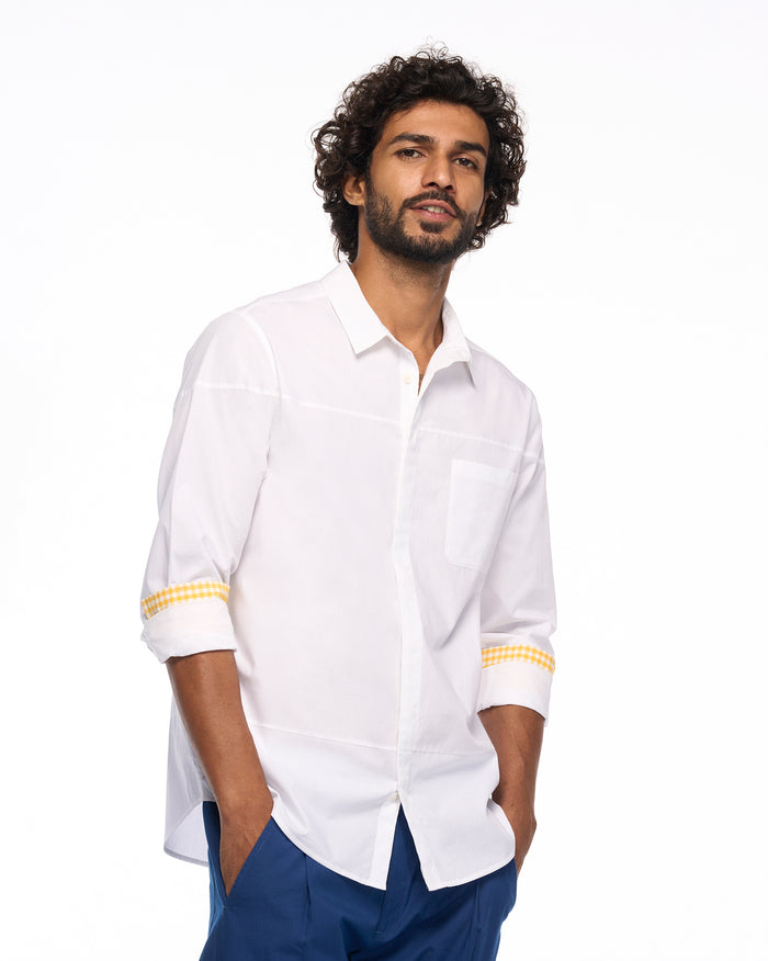 Seam Shirt - White