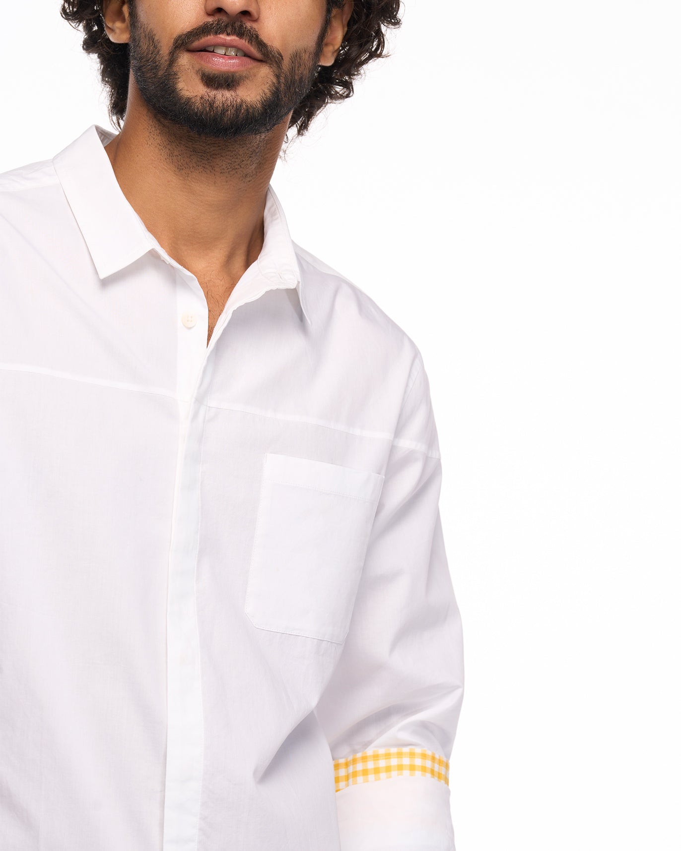 Seam Shirt - White