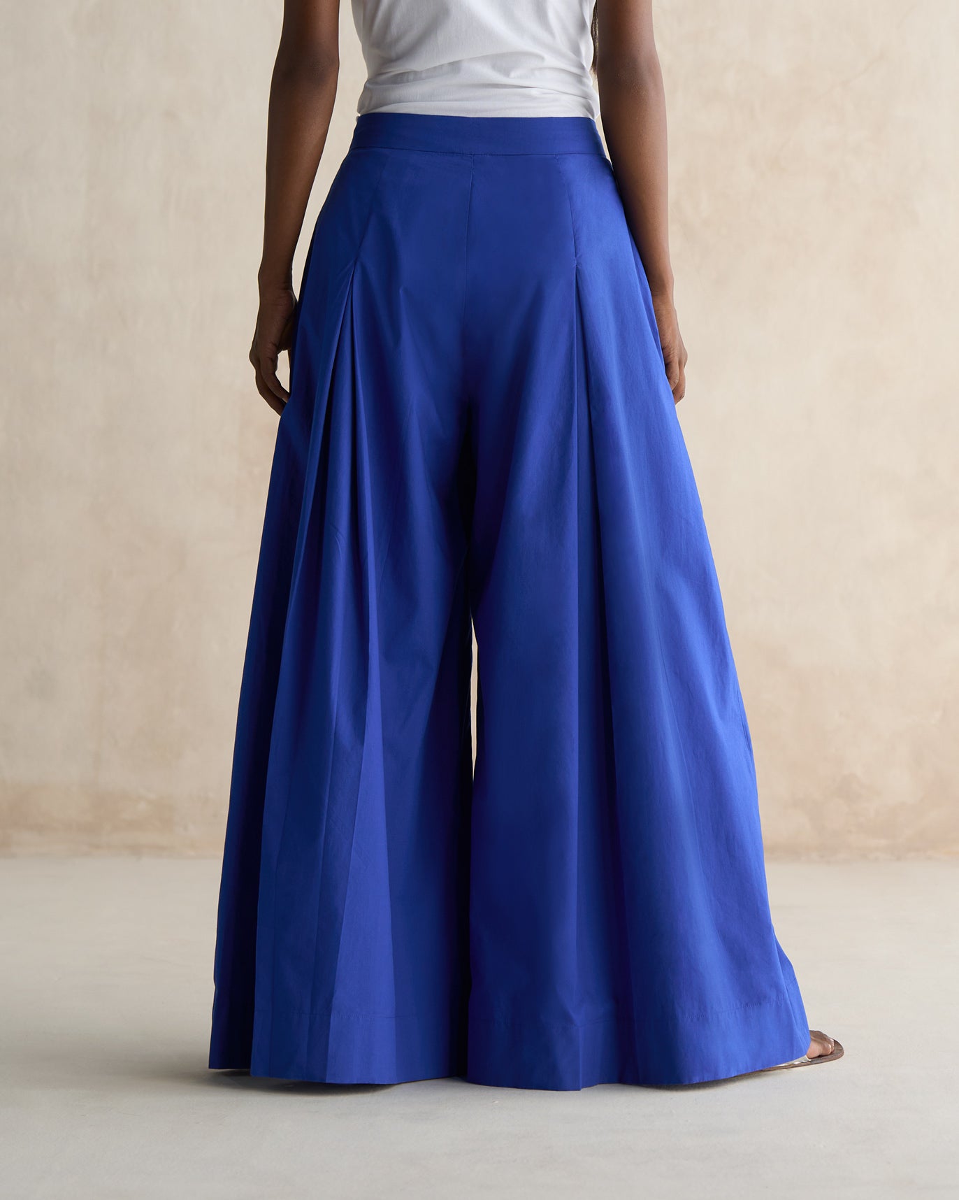 Big Flare Pants - Cobalt Blue