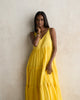 Tiered Dress - Yellow