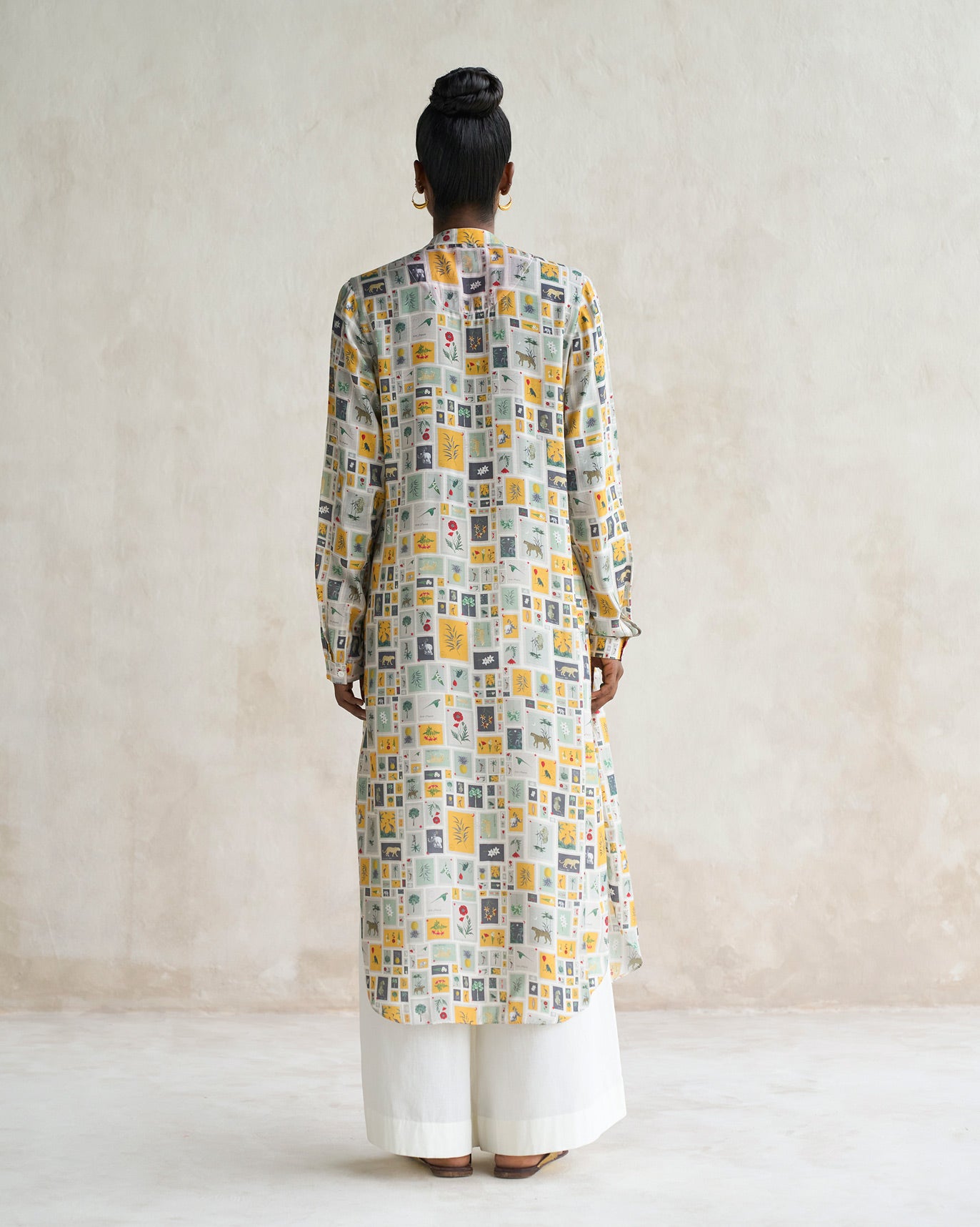 Basic Long Length Kurta - Multi