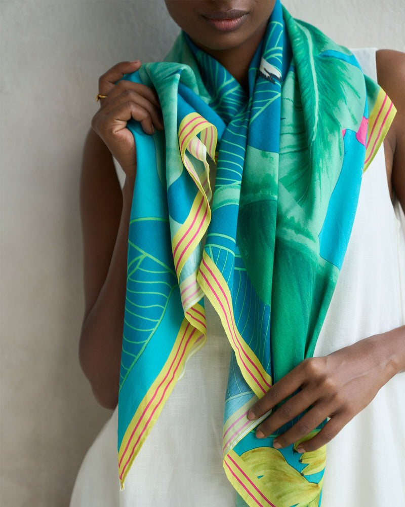 Hideaway Scarf - Green