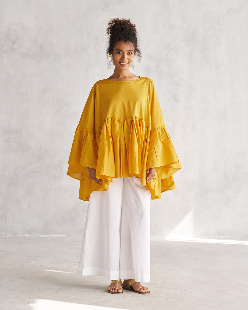 Frill Top - Ochre