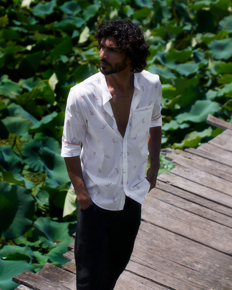 Slim Fit Shirt - White