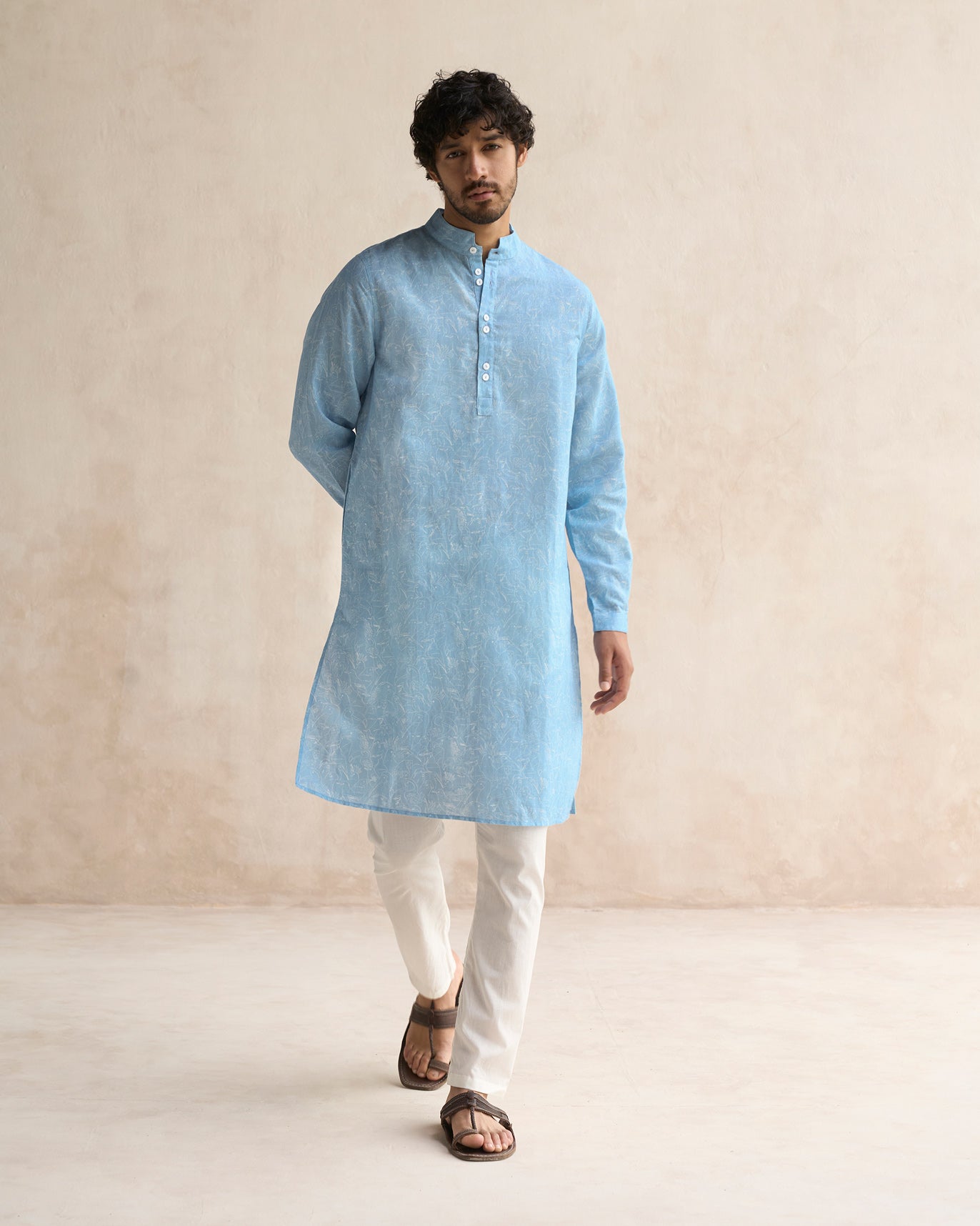 Rey Kurta - Light Blue